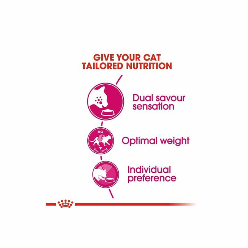 غذای خشک گربه رویال کنین مدل ساوار اگزیجنت 2کیلویی | Royal Canin Savour Exigent Adult Cat