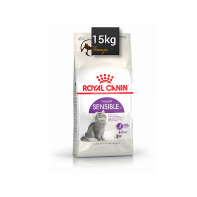 غذای خشک گربه سنسیبل رویال کنین – Royal Canin Sensible 15 Kg