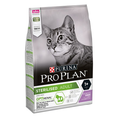 غذای خشک گربه عقیم شده پروپلن با طعم بوقلمون وزن 1.5 کیلوگرم ا Purina Pro Plan Sterilised Cat Optirenal - Rich in Turkey