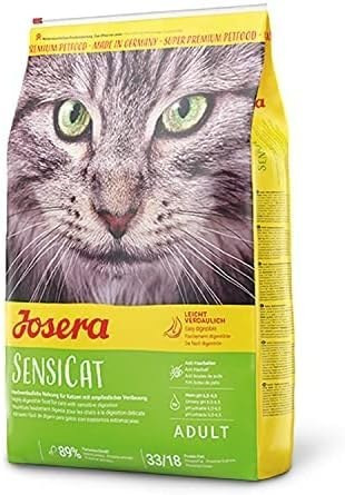 غذای خشک گربه جوسرا سنسی کت Josera SensiCat وزن 10 کیلوگرم