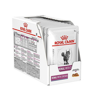 پوچ رویال کنین گربه رنال با طعم مرغ (Royal Canin Wet Renal With Chicken)