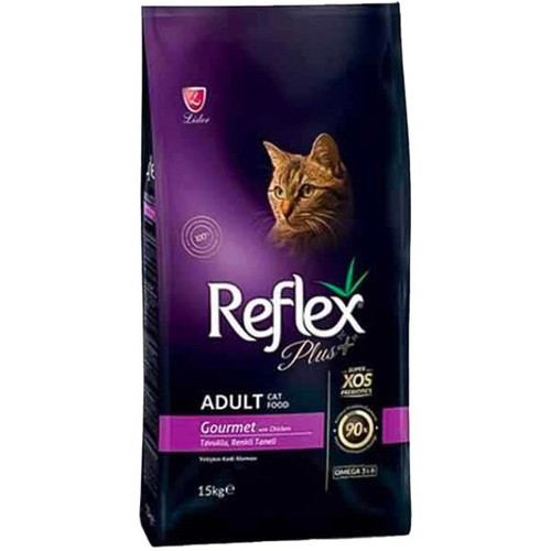غذای گربه گورمت رفلکس پلاس 15 کیلویی – Reflex Plus Adult Gourmet 15kg ا gh-rf-ct-ag15