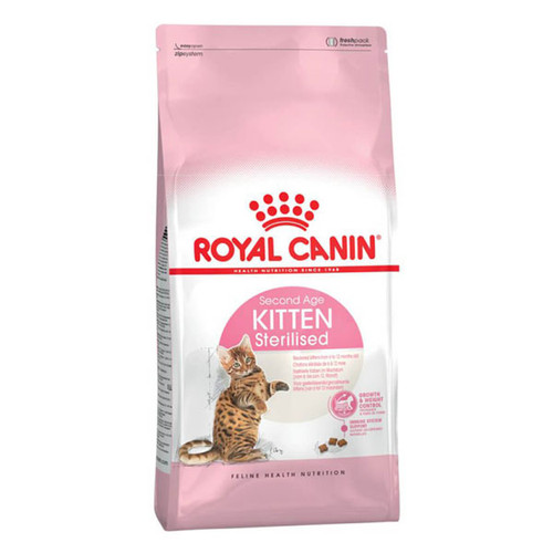 غذای خشک گربه کیتن Kitten رویال کنین وزن ۲ کیلو