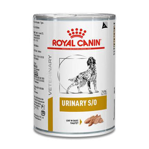 کنسرو سگ یورینری اس او رویال کنین _ Royal Canin Urinary S/O وزن 410 گرم